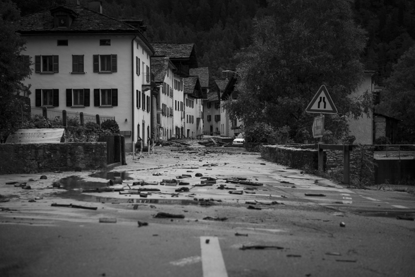 Dokumentation Zivilschutzkompanie Landquart Katastropheneinsatz Spino Bondo, Referenzbild 2
